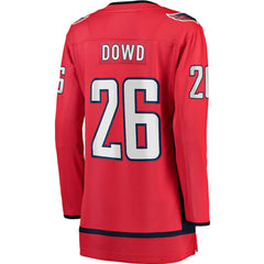 NHL Nic Dowd Washington Capitals Fanatics Women's Home Breakaway Player Jersey - Red