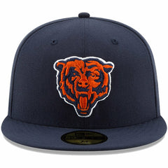 Chicago Bears New Era Team Basic 59FIFTY Fitted Hat Navy