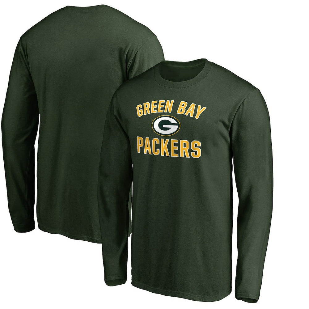 Green Bay Packers Victory Arch Long Sleeve T-Shirt Green