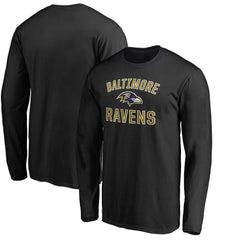 Baltimore Ravens Victory Arch Long Sleeve T-Shirt Black