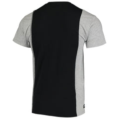 Las Vegas Raiders Refried Apparel Sustainable Upcycled Split T-Shirt Black/Silver