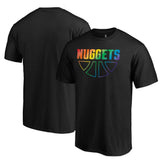 Denver Nuggets Team Pride Wordmark T-Shirt Black
