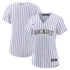 MLB Colorado Rockies Nike Women's Home Replica Team Jersey - White