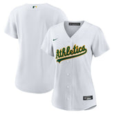 MLB Athletics Nike Women's Home Replica Team Jersey - White