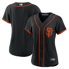 MLB San Francisco Giants Nike Women's Alternate Replica Team Jersey - Black
