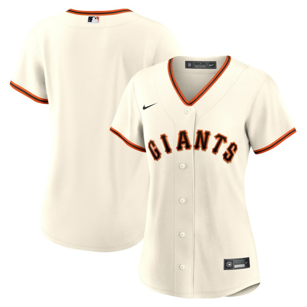 MLB San Francisco Giants Nike Women's Home Replica Team Jersey - Cream