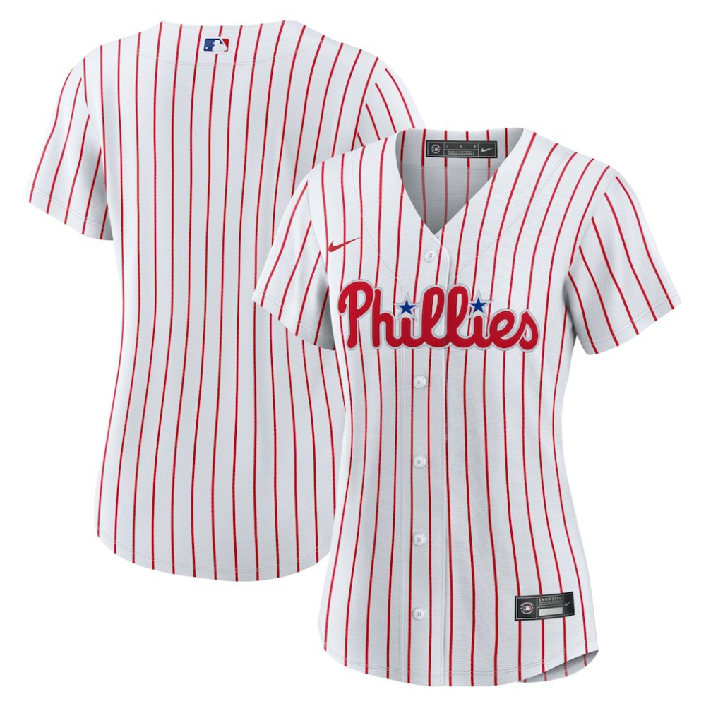 MLB Philadelphia Phillies Nike Women's Home Replica Team Jersey - White