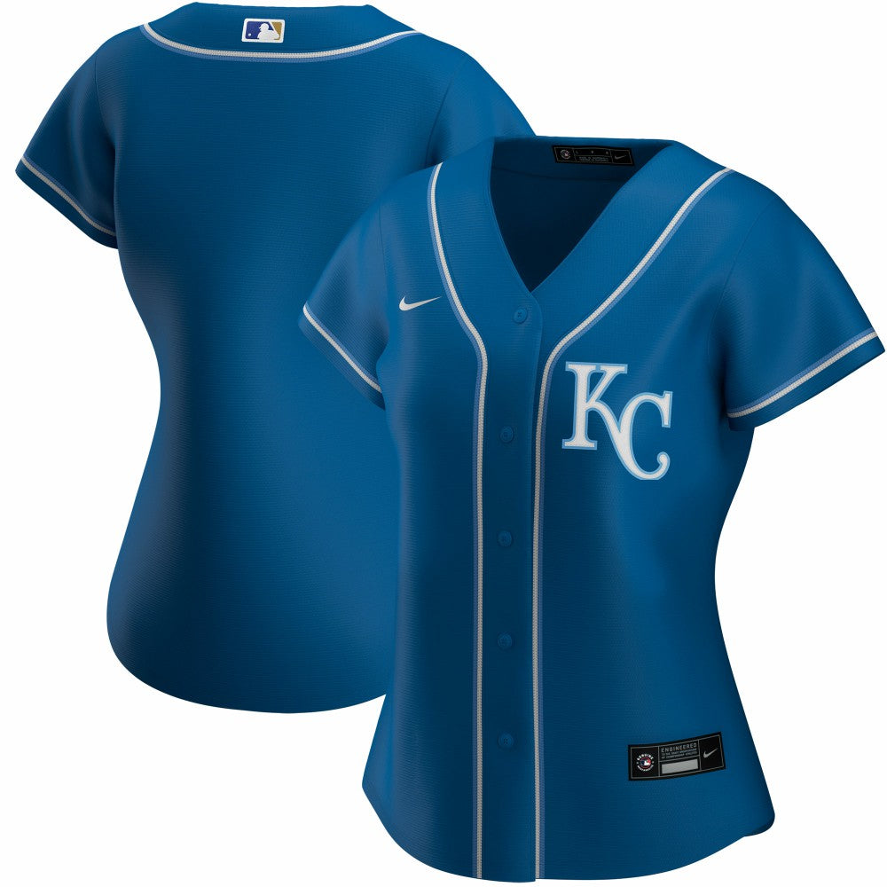 MLB Kansas City Royals Nike Women's Alternate Replica Team Jersey - Royal