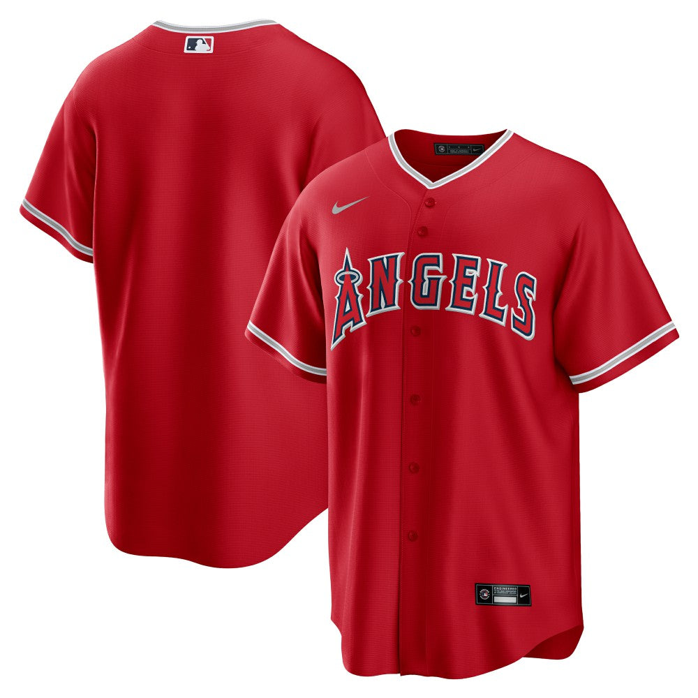 MLB Los Angeles Angels Nike Alternate Replica Team Jersey - Red