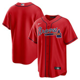 MLB Atlanta Braves Nike Alternate Replica Team Jersey - Red