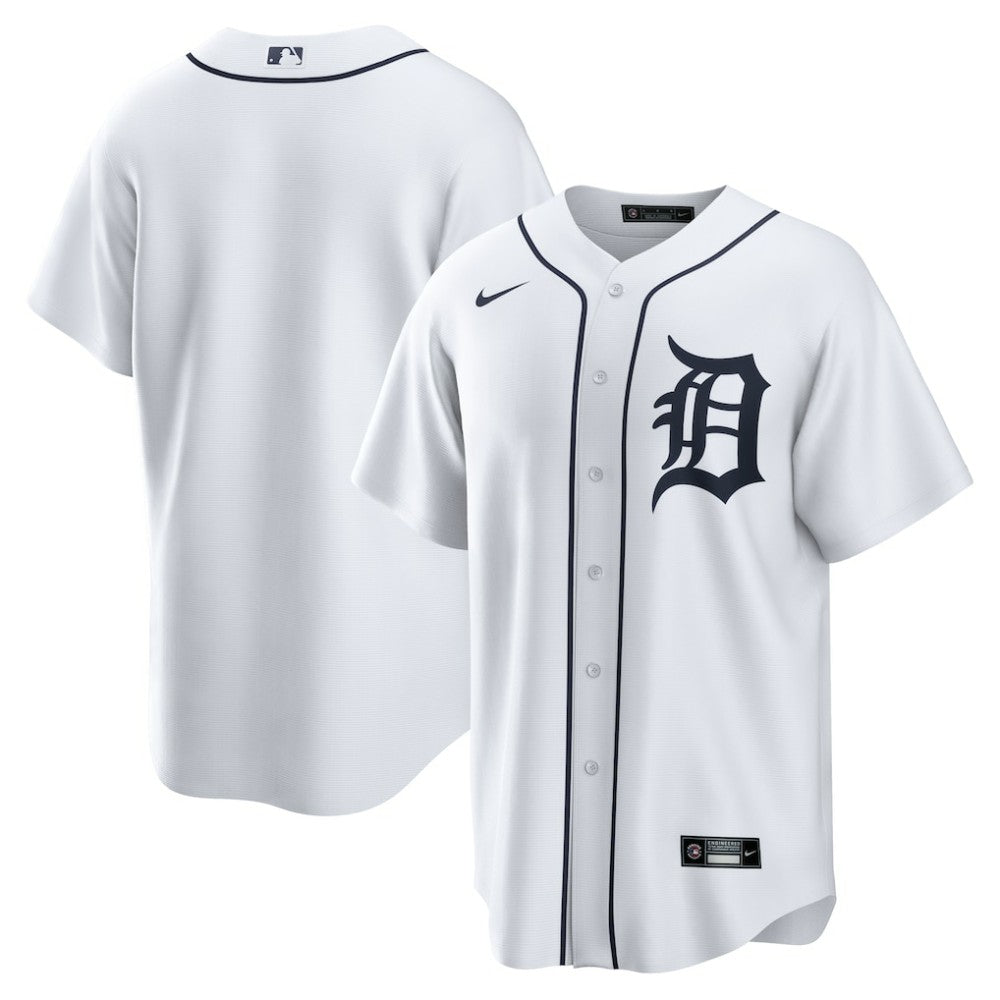 MLB Detroit Tigers Nike Home Replica Team Jersey - White