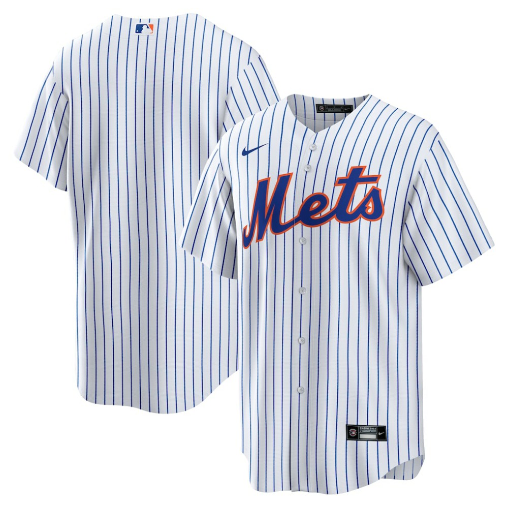 MLB New York Mets Nike Home Replica Team Jersey - White