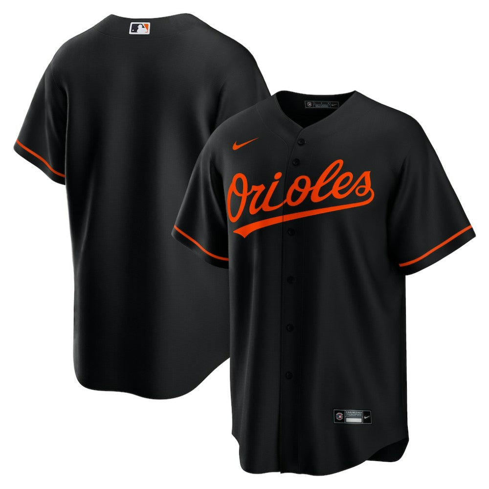 MLB Baltimore Orioles Nike Alternate Replica Team Jersey - Black