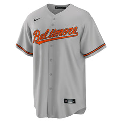 MLB Baltimore Orioles Nike Road Replica Team Jersey - Gray