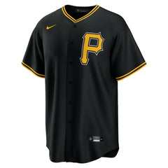Pittsburgh Pirates Nike Alternate Replica Team Jersey - Black Jerseys