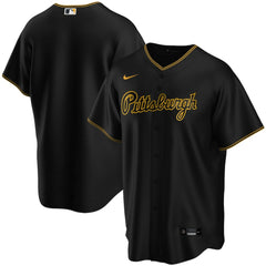 MLB Pittsburgh Pirates Nike Alternate Replica Team Jersey - Black