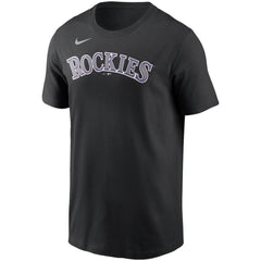 Charlie Blackmon Colorado Rockies Nike Name & Number T-Shirt - Black T-shirts