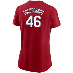 Paul Goldschmidt St. Louis Cardinals Nike Women's Name & Number T-Shirt - Red T-shirts