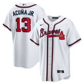 MLB Ronald Acuna Jr. Atlanta Braves Nike Home Replica Player Name Jersey - White