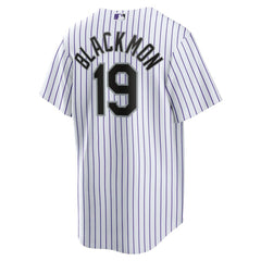 MLB Charlie Blackmon Colorado Rockies Nike Home Replica Player Name Jersey - White