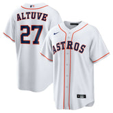 MLB Jose Altuve Houston Astros Nike Home Replica Player Name Jersey - White
