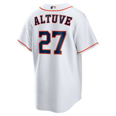 MLB Jose Altuve Houston Astros Nike Home Replica Player Name Jersey - White