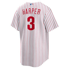 MLB Bryce Harper Philadelphia Phillies Nike Home Replica Player Name Jersey - White