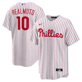 MLB JT Realmuto Philadelphia Phillies Nike Home Replica Player Name Jersey - White