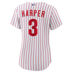 MLB Bryce Harper Philadelphia Phillies Nike Women's Home Replica Player Jersey - White