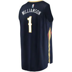 NBA Zion Williamson New Orleans Pelicans Replica Fast Break Jersey Navy - Icon Edition