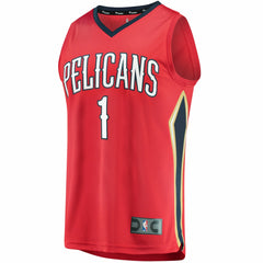 NBA Zion Williamson New Orleans Pelicans Replica Fast Break Jersey Red - Statement Edition