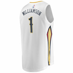 NBA Zion Williamson New Orleans Pelicans Replica Fast Break Jersey White - Association Edition