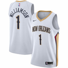 NBA Zion Williamson New Orleans Pelicans 2019/2020 Swingman Jersey - Association Edition - White
