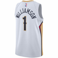NBA Zion Williamson New Orleans Pelicans 2019/2020 Swingman Jersey - Association Edition - White