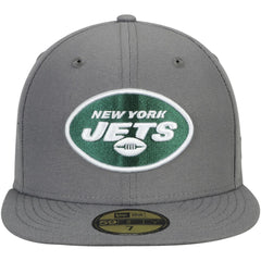 New York Jets New Era Storm 59FIFTY Fitted Hat Graphite