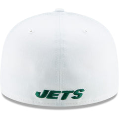 New York Jets New Era Omaha 59FIFTY Fitted Hat White