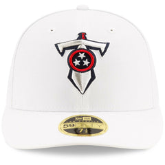 Tennessee Titans New Era Omaha Low Profile 59FIFTY Fitted Hat White