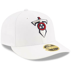 Tennessee Titans New Era Omaha Low Profile 59FIFTY Fitted Hat White