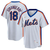 MLB Darryl Strawberry New York Mets Nike Home Cooperstown Collection Player Jersey - White