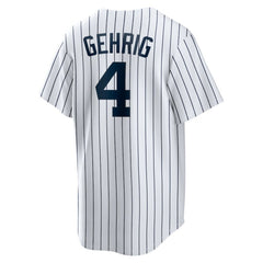 MLB Lou Gehrig New York Yankees Nike Home Cooperstown Collection Player Jersey - White