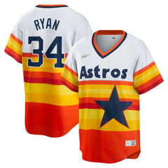 MLB Nolan Ryan Houston Astros Nike Home Cooperstown Collection Player Jersey - White