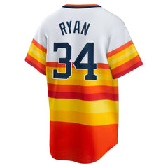Nolan Ryan Houston Astros Nike Home Cooperstown Collection Player Jersey - White Jerseys
