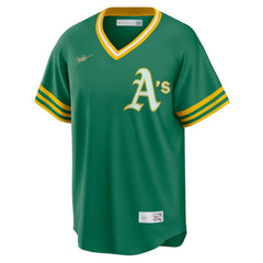MLB Reggie Jackson Athletics Nike Road Cooperstown Collection Player Jersey - Kelly Green