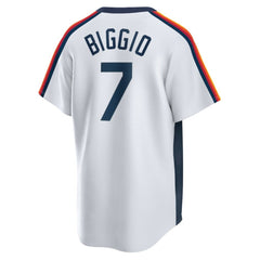 MLB Craig Biggio Houston Astros Nike Home Cooperstown Collection Logo Player Jersey - White