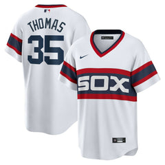 MLB Frank Thomas Chicago White Sox Nike Home Cooperstown Collection Player Jersey - White