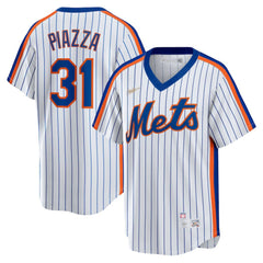 MLB Mike Piazza New York Mets Nike Home Cooperstown Collection Player Jersey - White