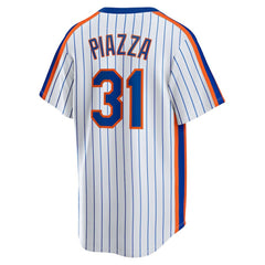 MLB Mike Piazza New York Mets Nike Home Cooperstown Collection Player Jersey - White