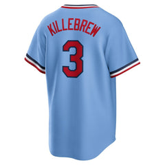 MLB Harmon Killebrew Minnesota Twins Nike Road Cooperstown Collection Player Jersey - Light Blue