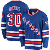 NHL Glenn Healy New York Rangers Fanatics Premier Breakaway Retired Player Jersey - Blue