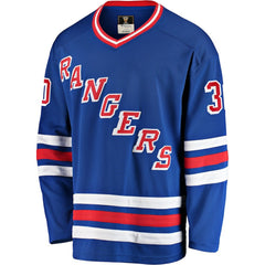 NHL Glenn Healy New York Rangers Fanatics Premier Breakaway Retired Player Jersey - Blue
